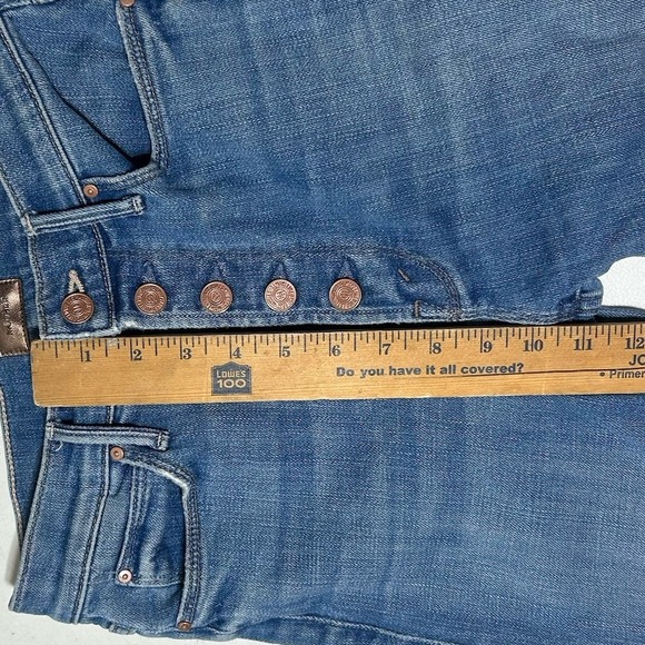 MOTHER Denim Cropped Ankle Jeans - Picture 3 of 9